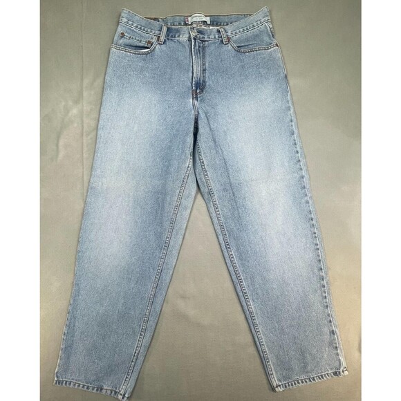 Levi's 560 Jeans Men's Size 36 Comfort Fit Tapered Leg Light Blue Wash Y2k - Picture 1 of 9